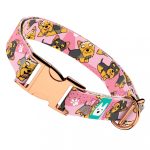 Yorkie, rózsaszín - Kutya Nyakörv - april & june