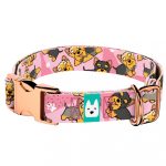 Yorkie, rózsaszín - Kutya Nyakörv - april & june