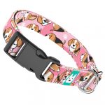 Beagle, rózsaszín - Kutya Nyakörv - april & june