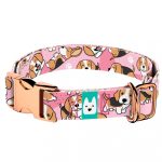 Beagle, rózsaszín - Kutya Nyakörv - april & june