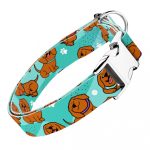 Vizsla, kék - Kutya Nyakörv - april & june