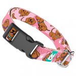 Vizsla, rózsaszín - Kutya Nyakörv - april & june