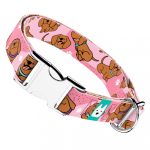 Vizsla, rózsaszín - Kutya Nyakörv - april & june