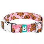 Vizsla, rózsaszín - Kutya Nyakörv - april & june