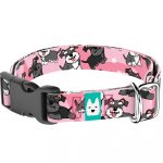 Schnauzer, rózsaszín - Kutya Nyakörv - april & june