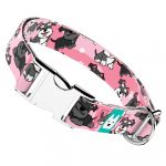 Schnauzer, rózsaszín - Kutya Nyakörv - april & june