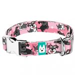 Schnauzer, rózsaszín - Kutya Nyakörv - april & june