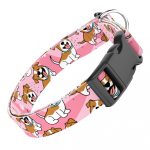 Jack russel terrier, rózsaszín - Kutya Nyakörv - april & june