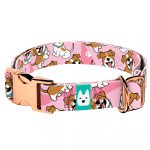 Jack russel terrier, rózsaszín - Kutya Nyakörv - april & june