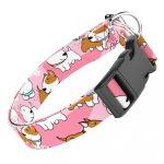 Bullterrier, rózsaszín - Kutya Nyakörv - april & june