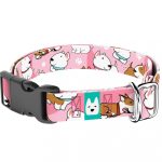 Bullterrier, rózsaszín - Kutya Nyakörv - april & june