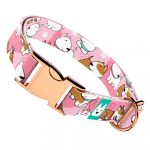 Bullterrier, rózsaszín - Kutya Nyakörv - april & june