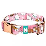 Bullterrier, rózsaszín - Kutya Nyakörv - april & june