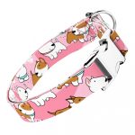 Bullterrier, rózsaszín - Kutya Nyakörv - april & june