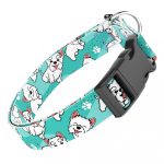 Westie, kék - Kutya Nyakörv - april & june