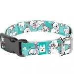 Westie, kék - Kutya Nyakörv - april & june