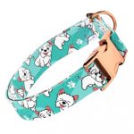 Westie, kék - Kutya Nyakörv - april & june