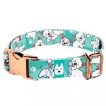 Westie, kék - Kutya Nyakörv - april & june