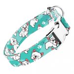 Westie, kék - Kutya Nyakörv - april & june