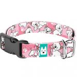 Westie, rózsaszín - Kutya Nyakörv - april & june