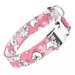 Westie, rózsaszín - Kutya Nyakörv - april & june