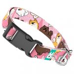 Spitz, rózsaszín - Kutya Nyakörv - april & june