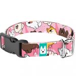 Spitz, rózsaszín - Kutya Nyakörv - april & june