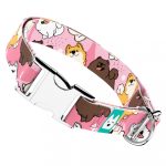 Spitz, rózsaszín - Kutya Nyakörv - april & june