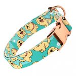 Golden retriever, kék - Kutya Nyakörv - april & june