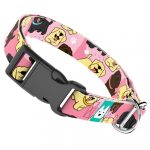 Labrador retriever, rózsaszín - Kutya Nyakörv - april & june