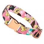 Labrador retriever, rózsaszín - Kutya Nyakörv - april & june