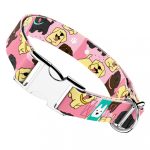 Labrador retriever, rózsaszín - Kutya Nyakörv - april & june