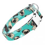 Mopsz, kék - Kutya Nyakörv - april & june