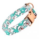 Bolognese, kék - Kutya Nyakörv - april & june