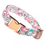 Bolognese, rózsaszín - Kutya Nyakörv - april & june