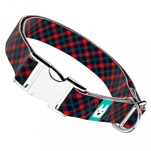 Elegáns Karácsony - Kutya Nyakörv - Elegant Christmas Tartan - april & june