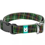 Klasszikus Zöld Kockás - Kutya Nyakörv - april & june