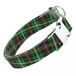 Klasszikus Zöld Kockás - Kutya Nyakörv - april & june