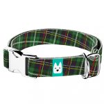Klasszikus Zöld Kockás - Kutya Nyakörv - april & june