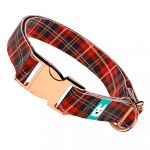 Klasszikus Piros Kockás - Kutya Nyakörv - april & june