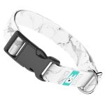 Fehér márvány - Kutya Nyakörv - april & june