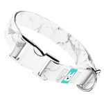 Fehér márvány - Kutya Nyakörv - april & june