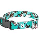 Cardigan Welsh Corgi, kék - Kutya Nyakörv - april & june