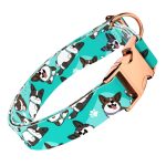 Cardigan Welsh Corgi, kék - Kutya Nyakörv - april & june