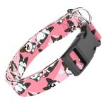 Cardigan Welsh Corgi, rózsaszín - Kutya Nyakörv - april & june