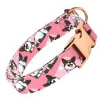 Cardigan Welsh Corgi, rózsaszín - Kutya Nyakörv - april & june