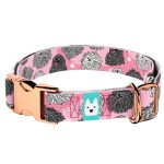 Puli, rózsaszín - Kutya Nyakörv - april & june