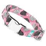 Puli, rózsaszín - Kutya Nyakörv - april & june