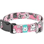 Pumi, rózsaszín - Kutya Nyakörv - april & june