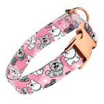 Pumi, rózsaszín - Kutya Nyakörv - april & june